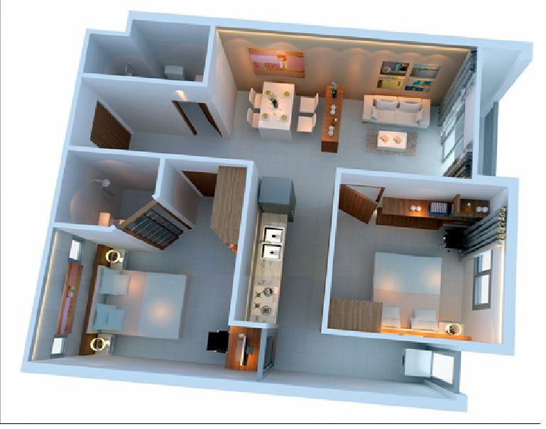 Thiết kế, mẫu nhà của Khu căn hộ EHome 3 | ảnh 4